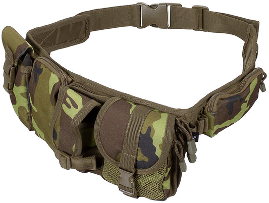 Hüftgurt, mit 6 Taschen,ca. 5,5 cm, M 95 CZ tarn