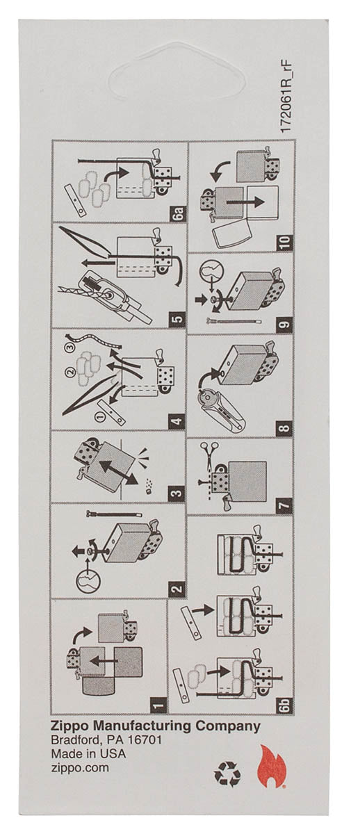 Zippo Dochte 24 Stück/Display