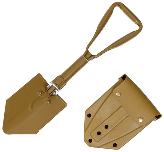 BW Klappspaten,3-teilig, coyote tan