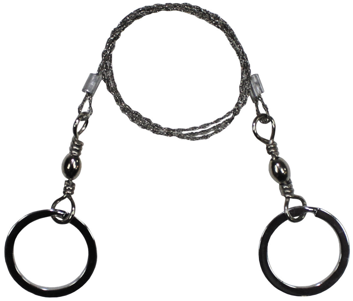 Drahtsäge, mit 2 Ringen,extra stabile Ausführung