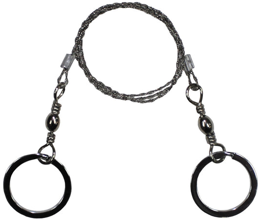 Drahtsäge, mit 2 Ringen,extra stabile Ausführung