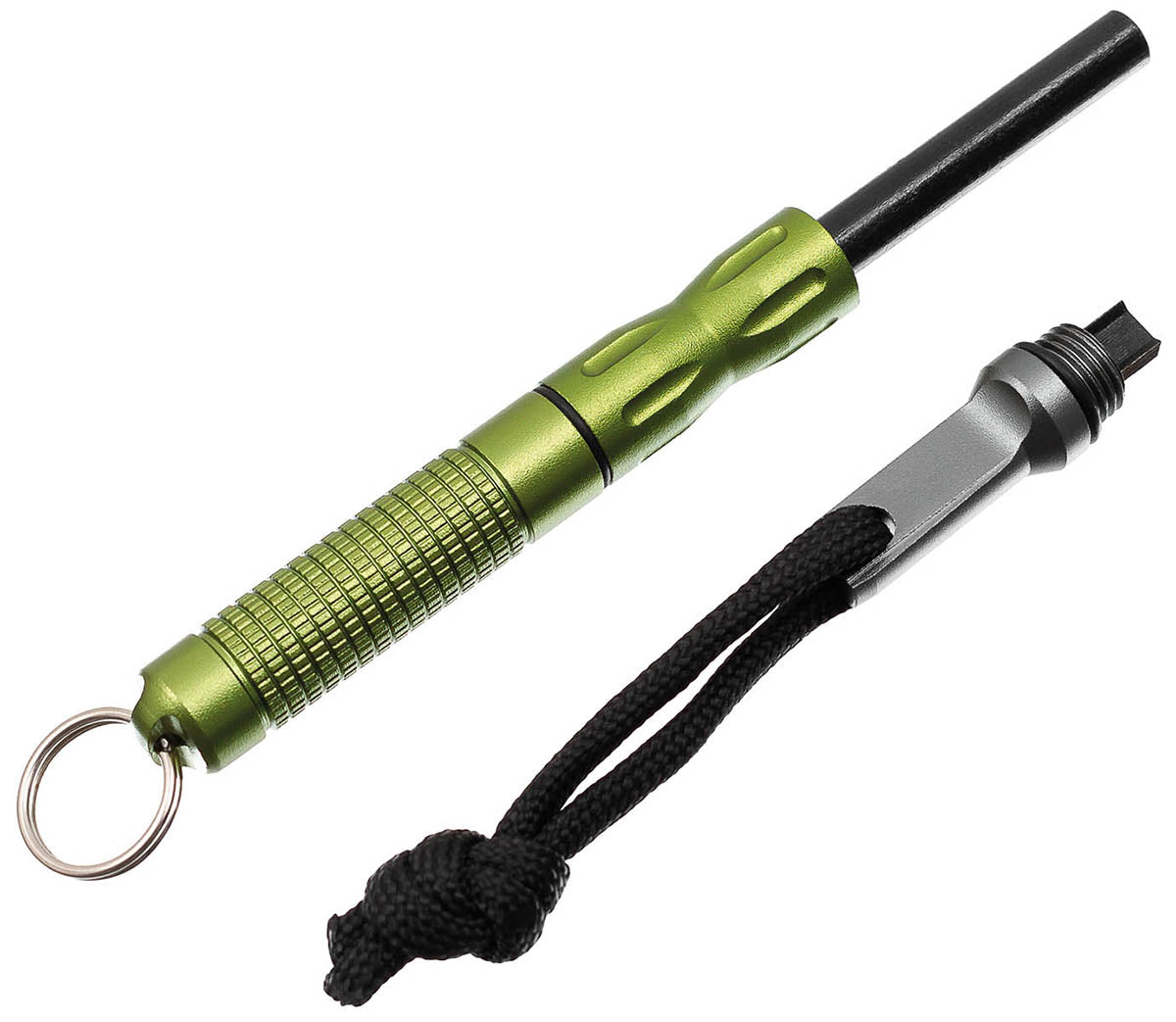 Feuerstarter, Zündstein,Compact, oliv