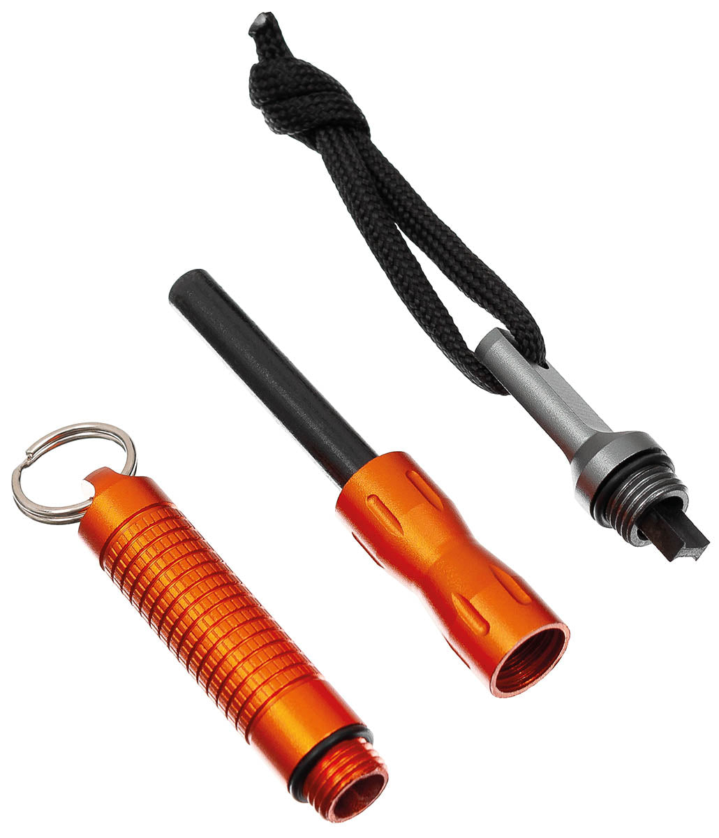 Feuerstarter, Zündstein,Compact, orange