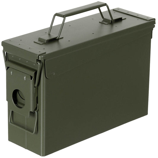 US Munitionskiste, .30 cal.,M19A1, Metall, oliv