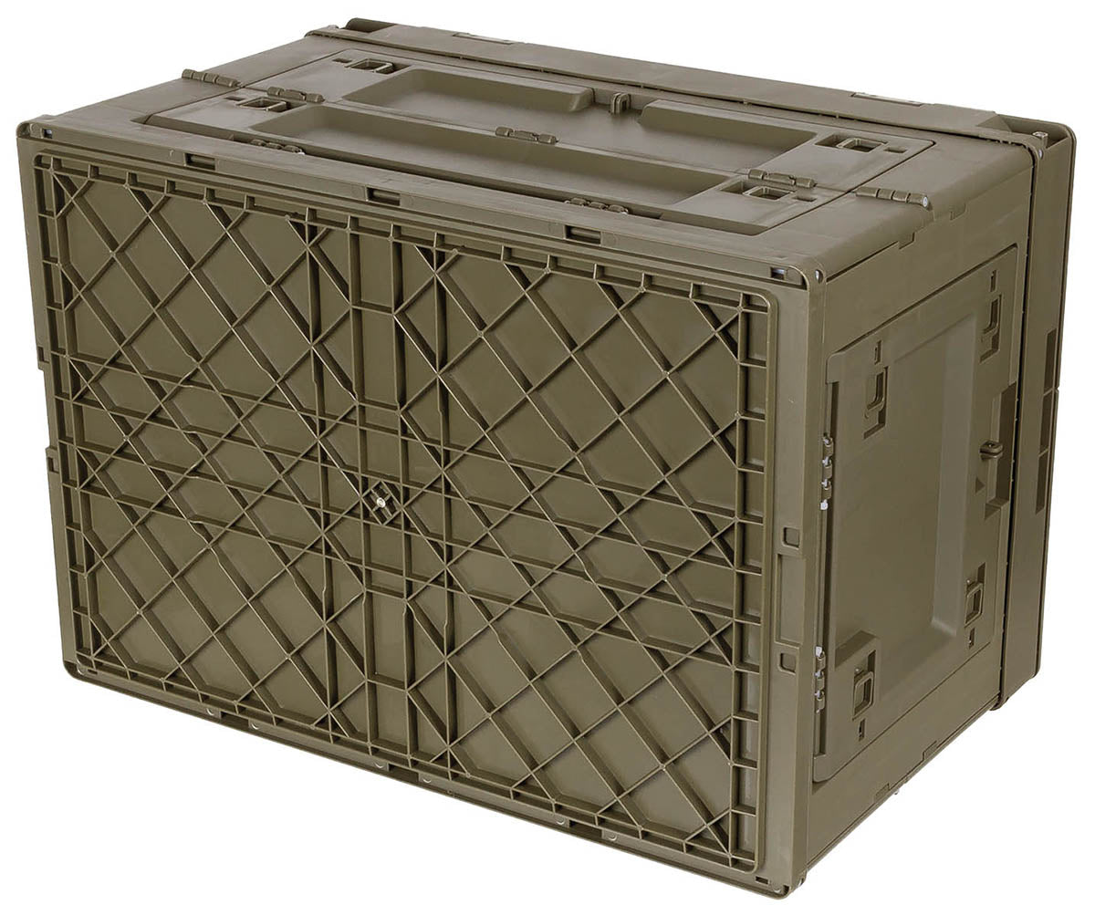 Box, Kunststoff, faltbar,60 l, oliv