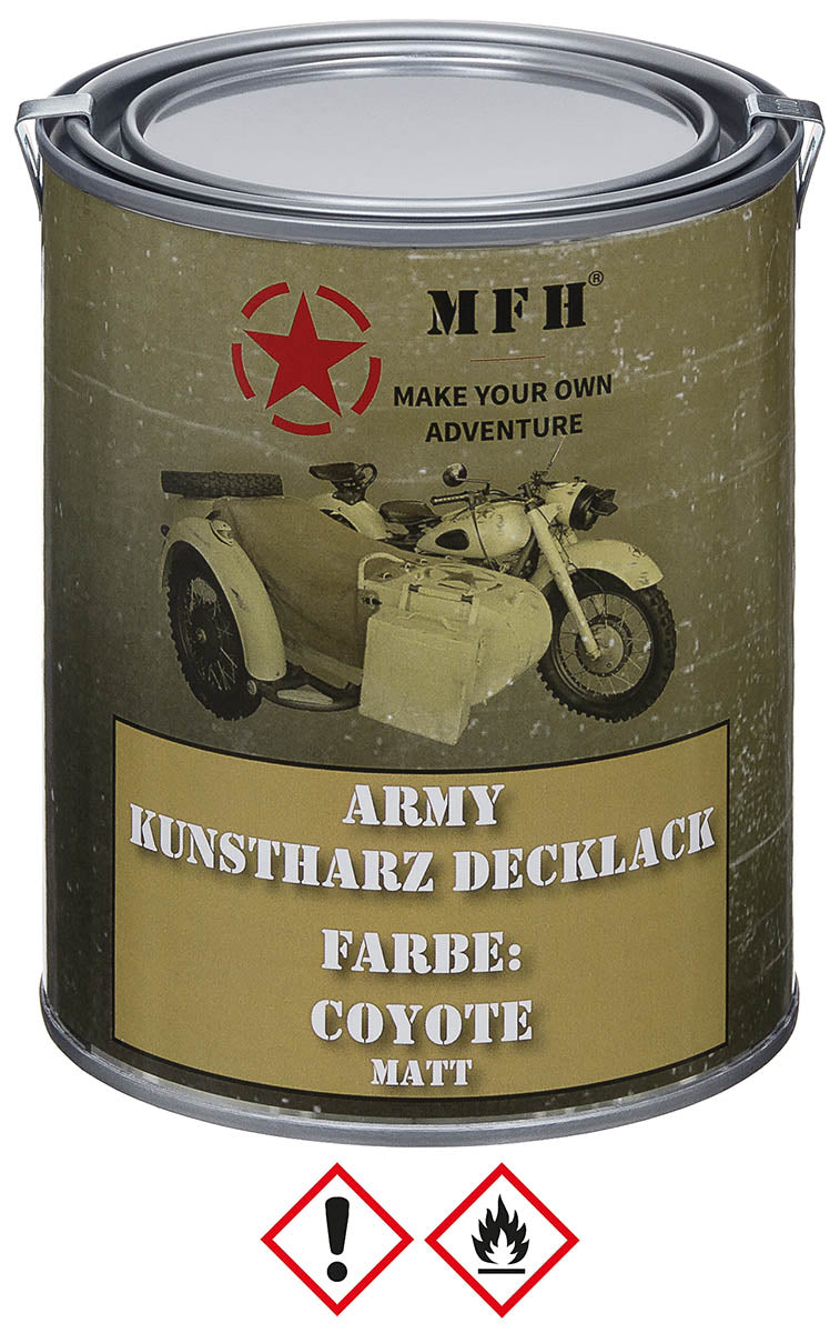 Army Lack, COYOTE,matt, Dose, 1 l