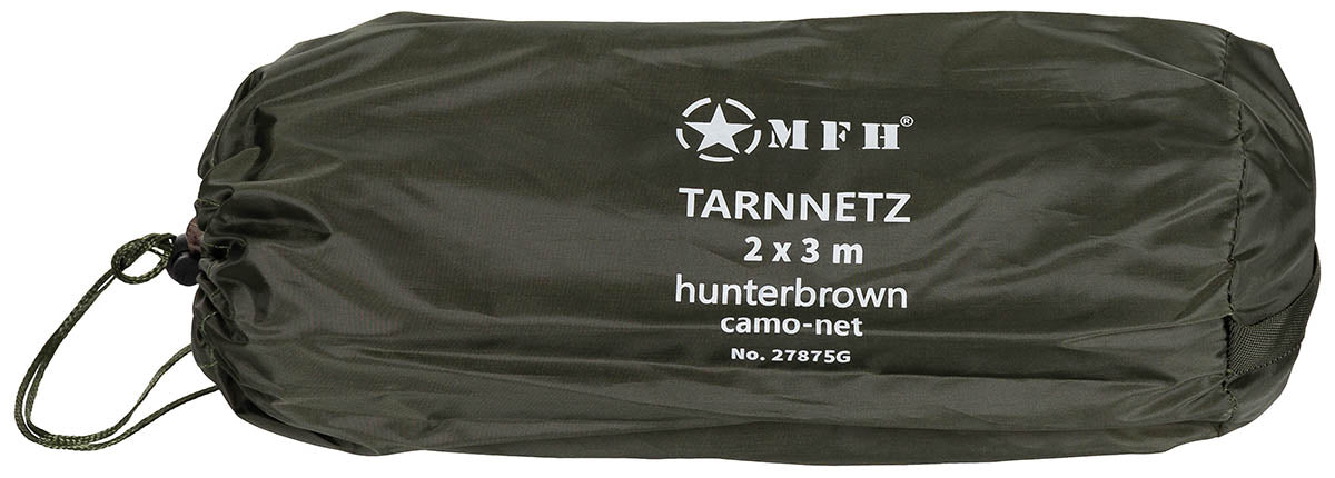 Tarnnetz, 2 x 3 m, wendbar,hunter-braun/ oliv