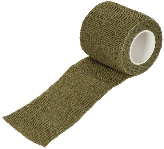 Tarnband selbsthaftend,ca. 5 cm x 4,5 m, oliv