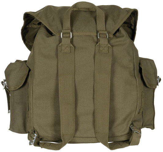 BW Rucksack, oliv,Canvas