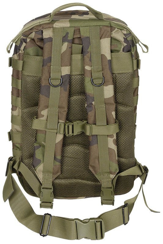 US Rucksack, Assault II,woodland