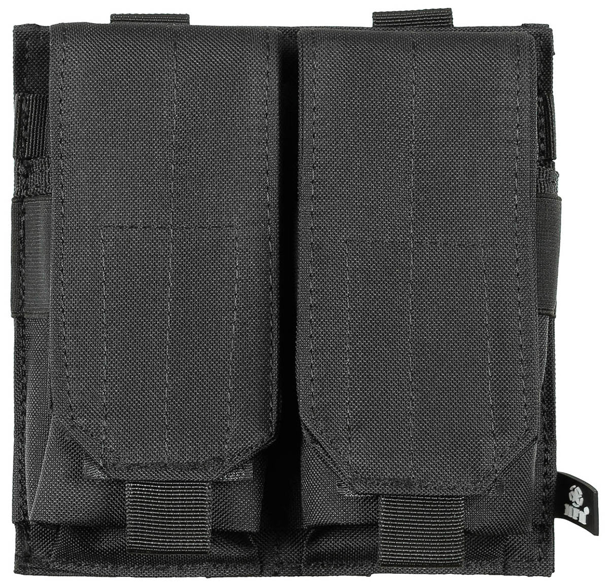 Magazintasche, 2-fach,"MOLLE",schwarz