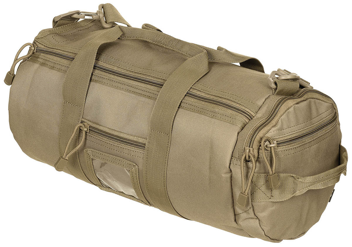 Einsatztasche, rund, "MOLLE",coyote tan