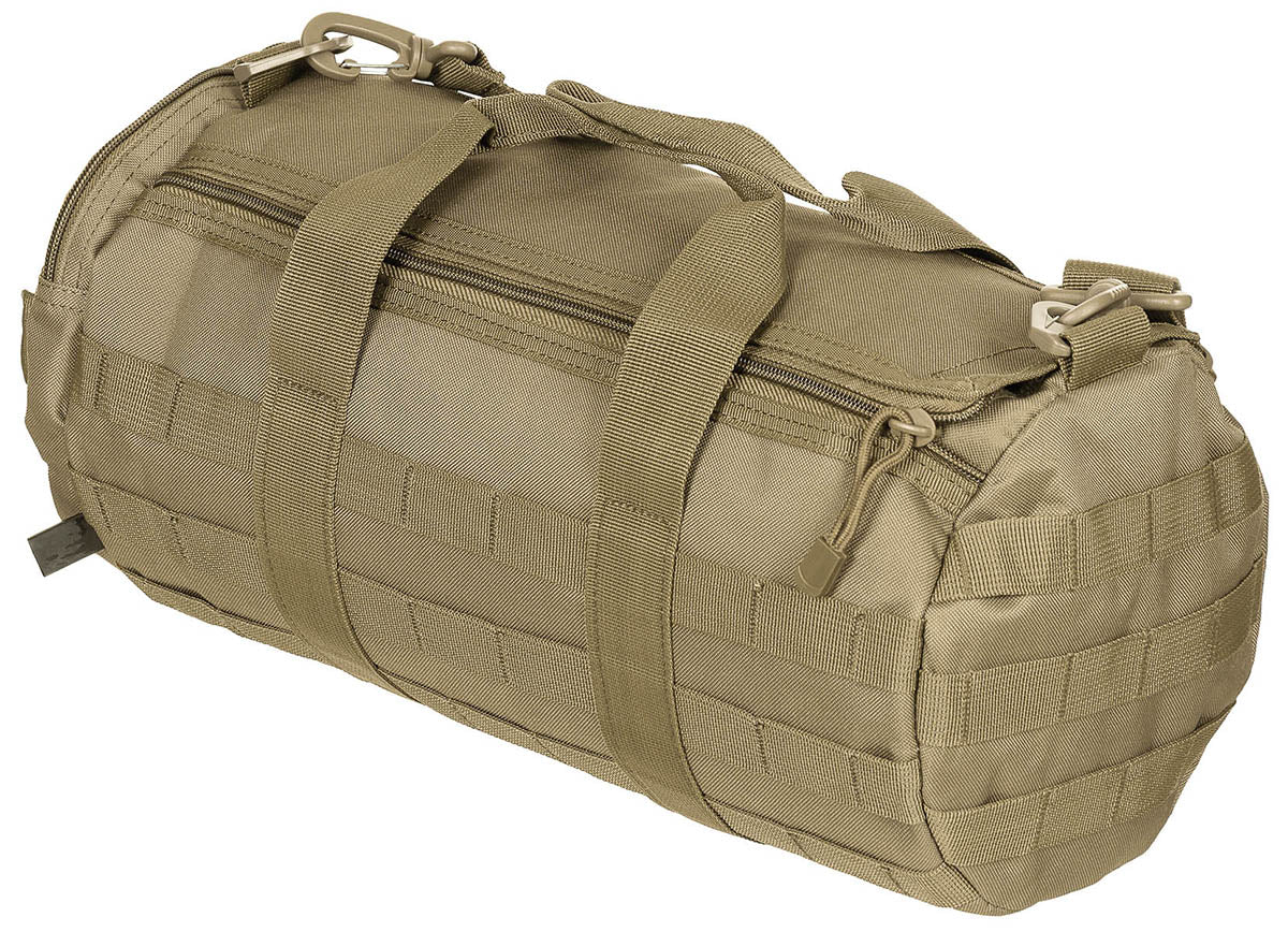 Einsatztasche, rund, "MOLLE",coyote tan