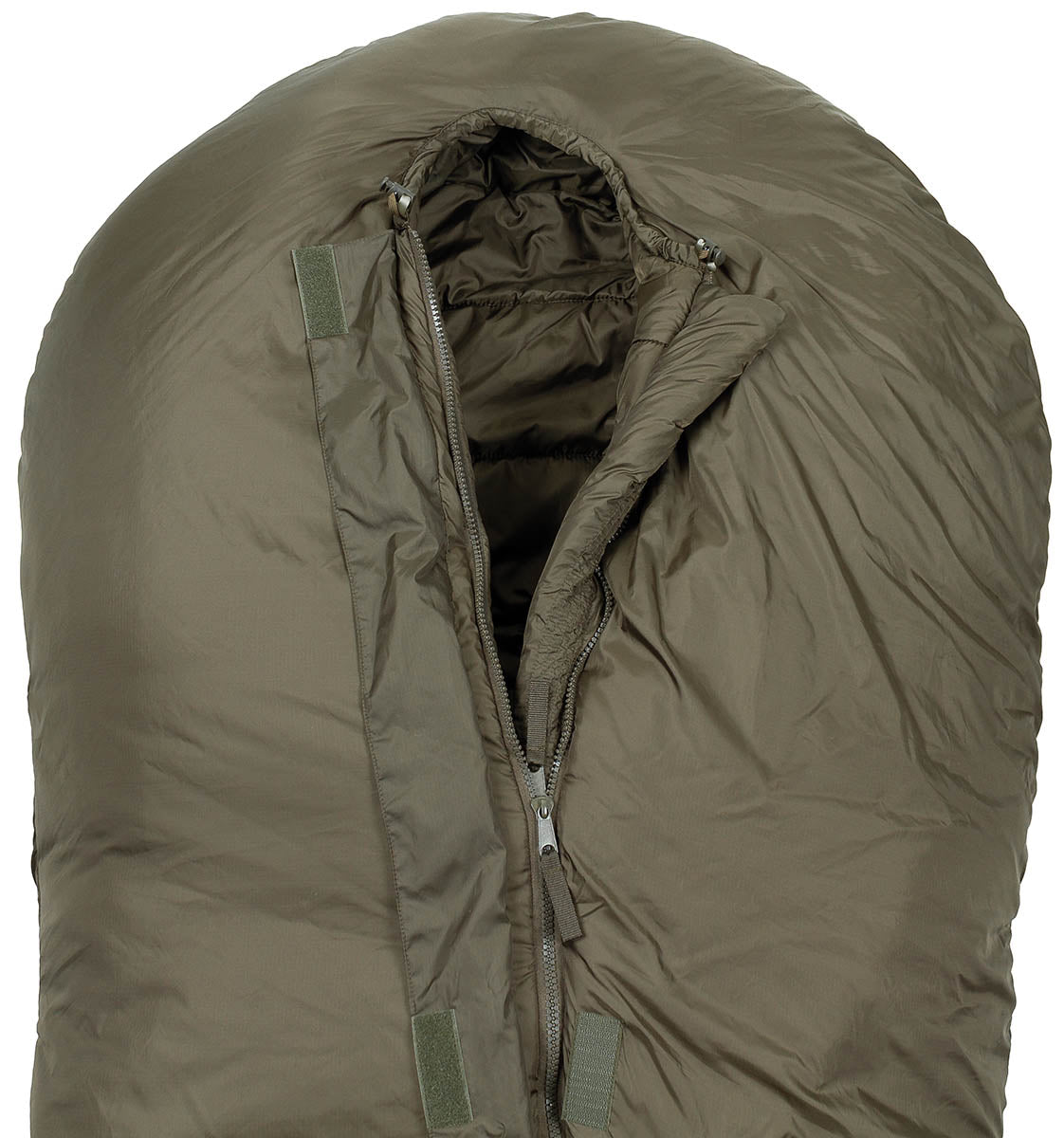 Mumienschlafsack, "3 Seasons",oliv, 2-lagige Füllung
