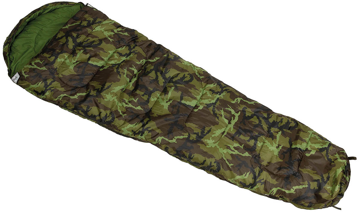 Mumienschlafsack, M95 CZ tarn,2-lagige Füllung