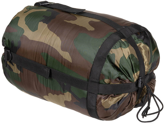 Mumienschlafsack, woodland,2-lagige Füllung