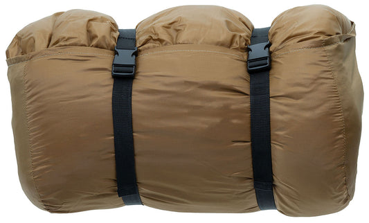 Israel. Pilotenschlafsack,coyote tan, 2-lagige Füllung