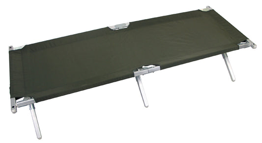 US Feldbett, Alu, oliv,wie original US Army