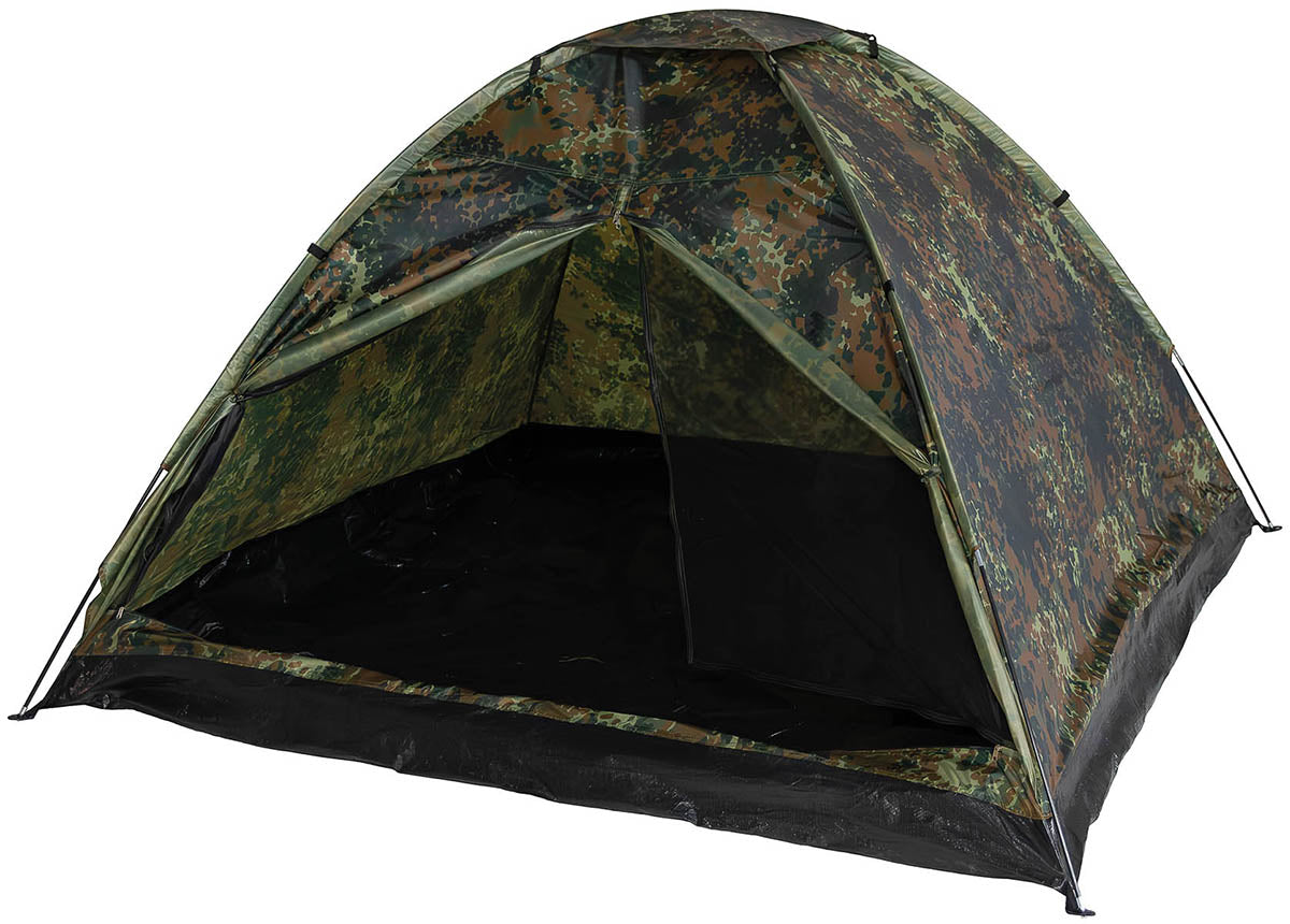 Zelt, "Monodom", 3 Personen,flecktarn