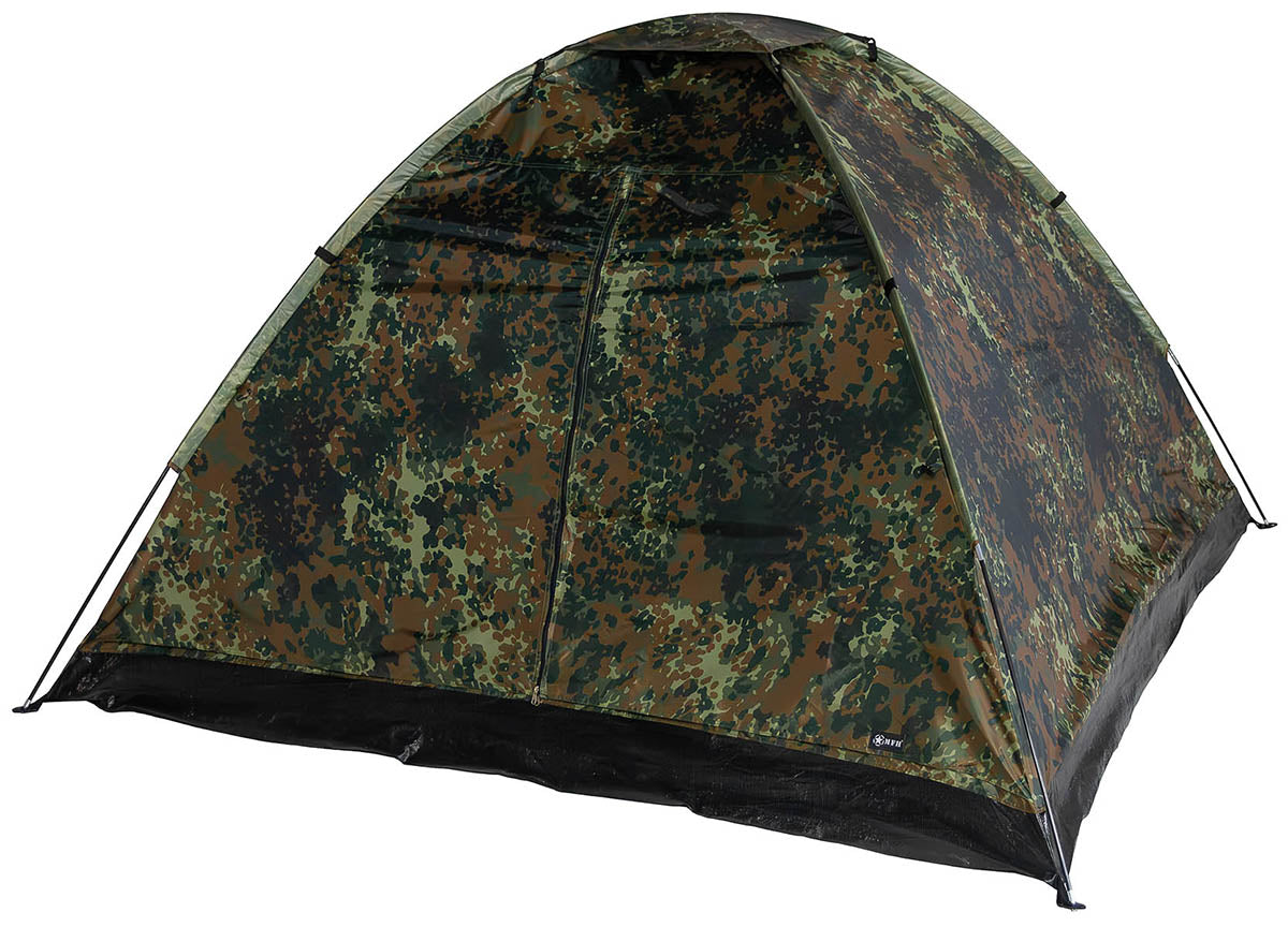 Zelt, "Monodom", 3 Personen,flecktarn
