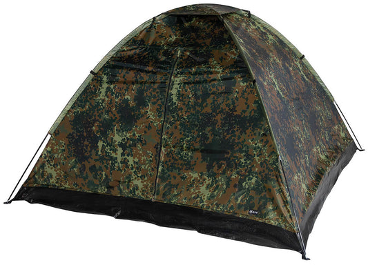Zelt, "Monodom", 3 Personen,flecktarn