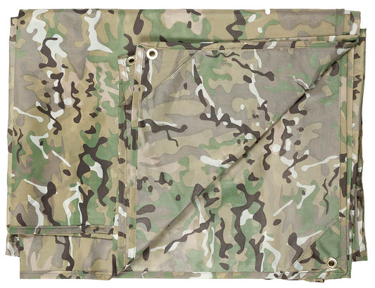 Mehrzweckplane, "Tarp",operation-camo, ca. 300x300 cm