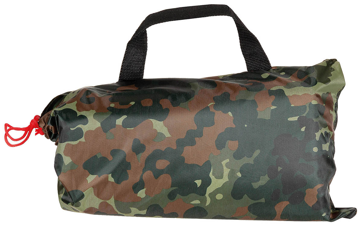 Mehrzweckplane, "Tarp",flecktarn, ca. 400 x 500 cm