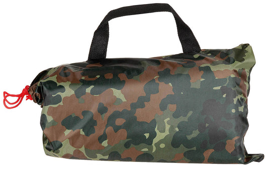 Mehrzweckplane, "Tarp",flecktarn, ca. 400 x 500 cm