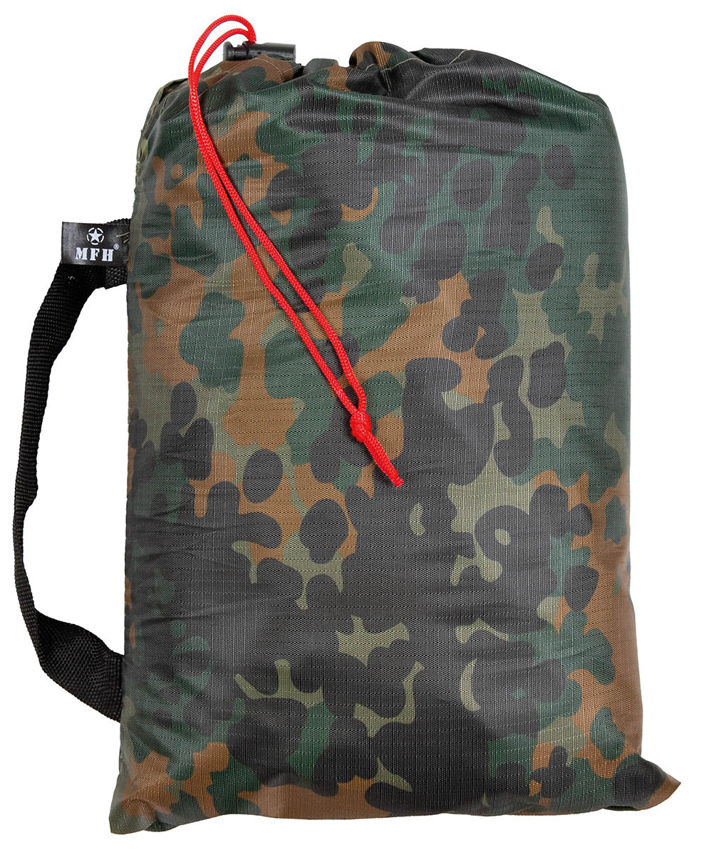 Mehrzweckplane,"Tarp Extreme",flecktarn, ca. 300 x 300 cm