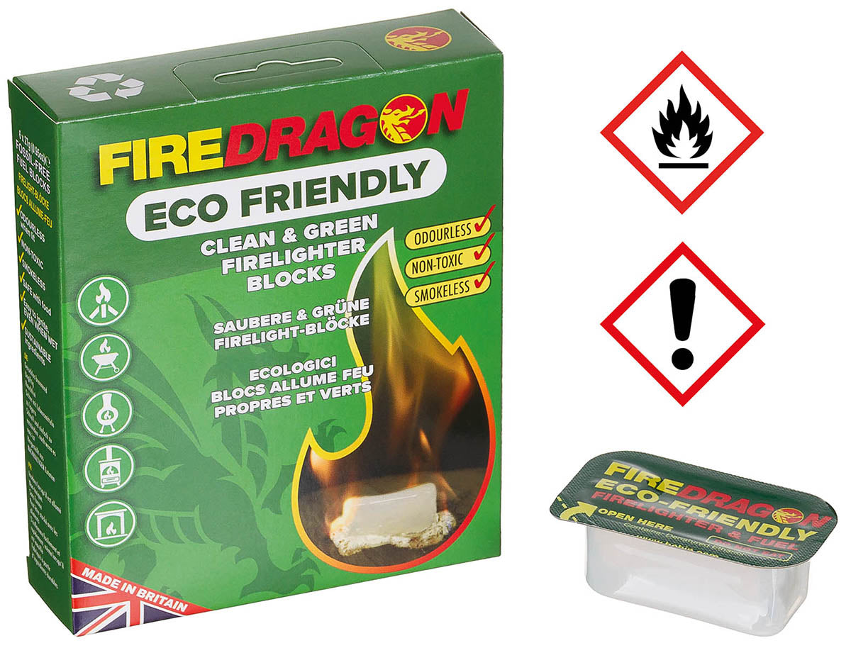FIREDRAGON Brennstoff, 162 g (6 Block à 27 g)