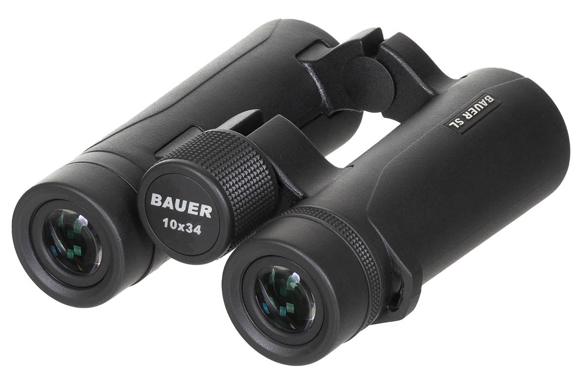 BAUER Fernglas, Outdoor SL,10 x 34, wasserdicht, schwarz