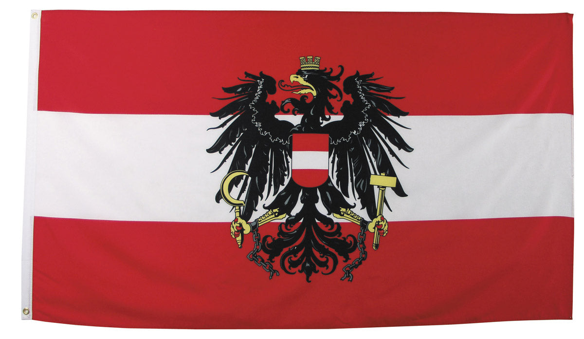 Fahne, Österreich,Polyester, 90 x 150 cm