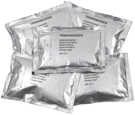 BW Trinkwasser,Pack mit 5 x 100 ml Beutel