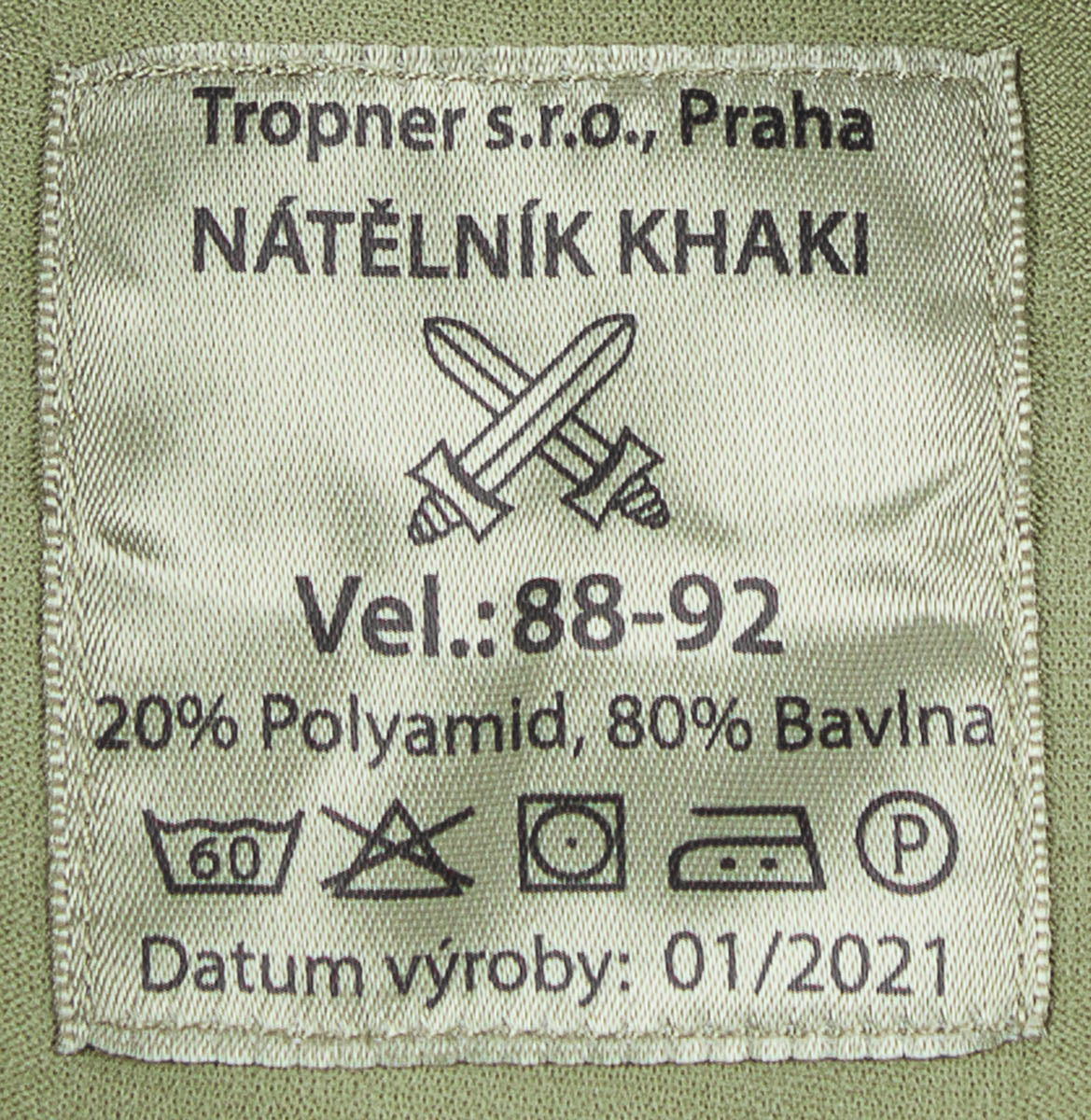 CZ Shirt, langarm, oliv,150 g/m², neu