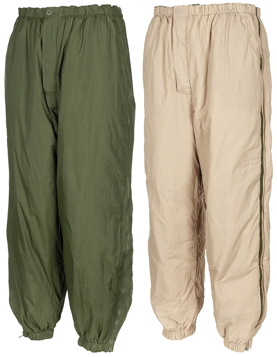 Brit. Thermo-Hose, wendbar,oliv/khaki, neuw.