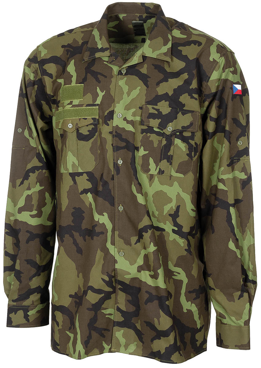CZ Hemd, langarm, M 95 CZ tarn, neuw.