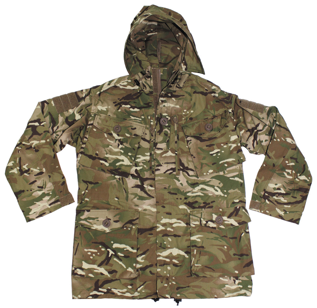 Brit. Kommandojacke "Smock",MTP tarn, winddicht, neuw.