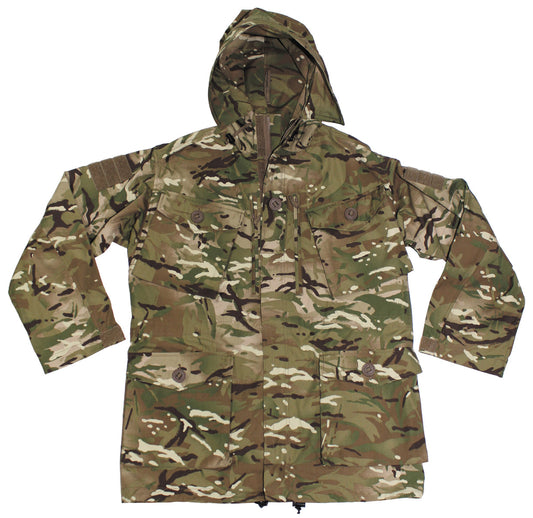 Brit. Kommandojacke "Smock",MTP tarn, winddicht, neuw.