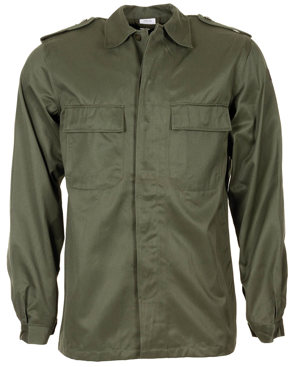 Belg. Feldjacke, BDU,oliv, neuw.