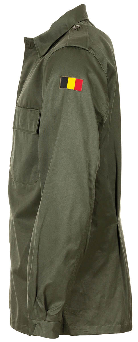 Belg. Feldjacke, BDU,oliv, neuw.