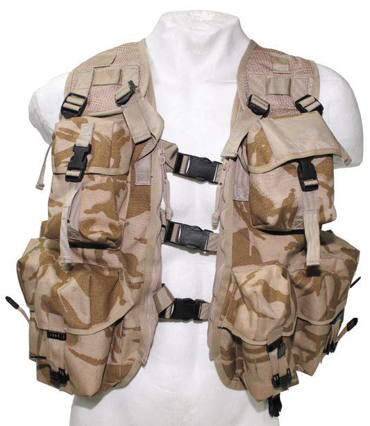 Brit. Tactical Weste,DPM desert, gebr.