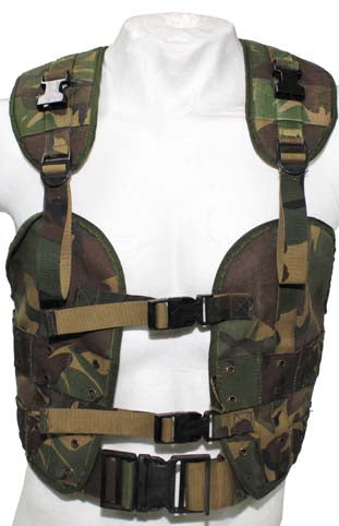 Holl. Weste, Tactical loadbearing, NL tarn, gebr.
