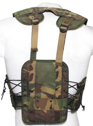 Holl. Weste, Tactical loadbearing, NL tarn, gebr.
