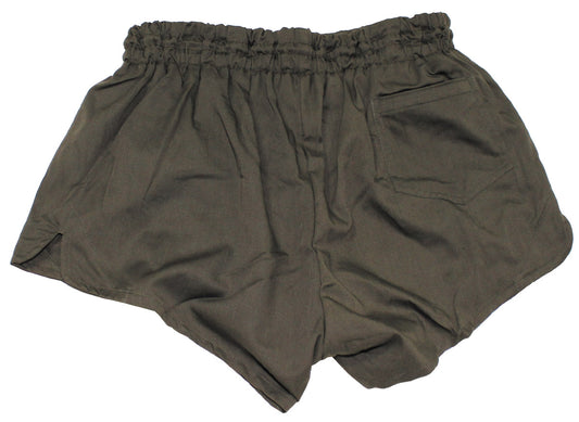 Österr. Sporthose,mit Innenhose, oliv, neuwertig