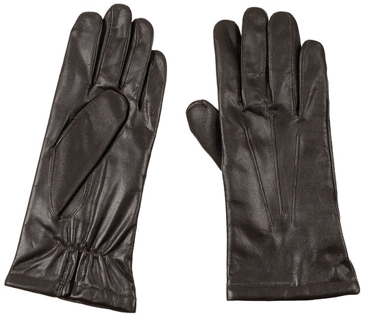 CZ/SK Fingerhandschuhe, braun,Leder, neuw.