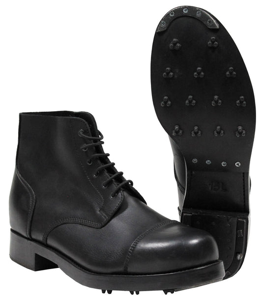 Brit. Combat Stiefel, schwarz,Leder, neuw.