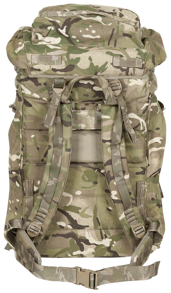 Brit. Rucksack, "INF Long",OHNE Seitent., MTP, IRR, gebr.