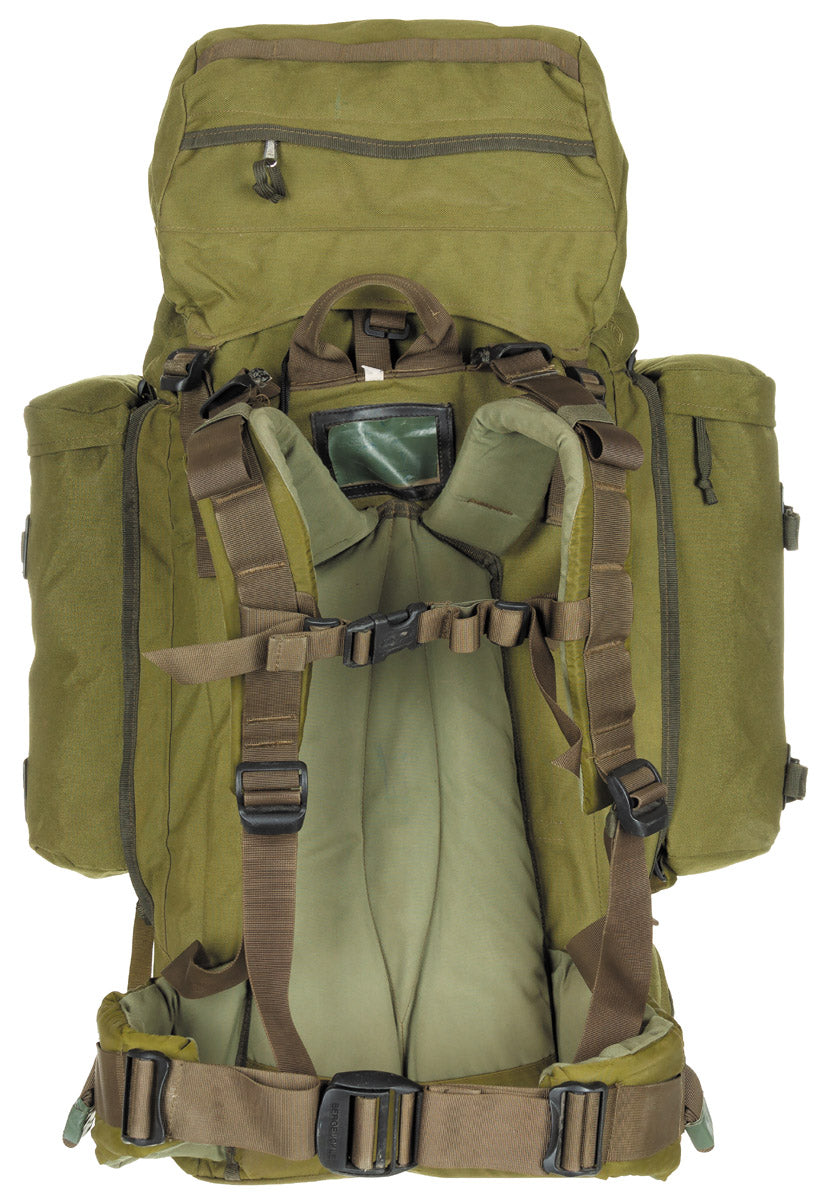 Rucksack, "BERGHAUS"Crusader 90+20, oliv, gebr.