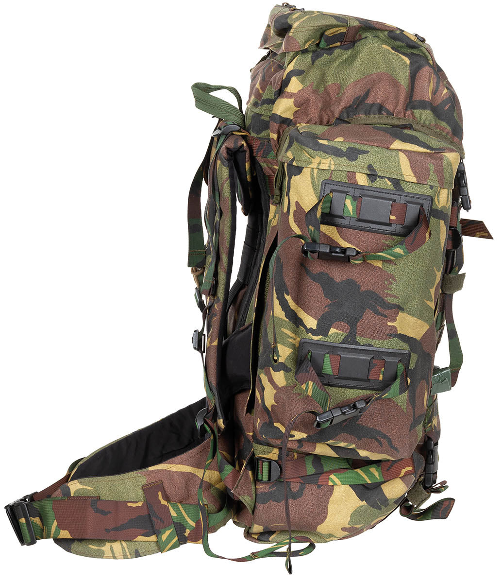 Holl. Rucksack, Medium, 60 l,tarn, mit Seitent., gebr.