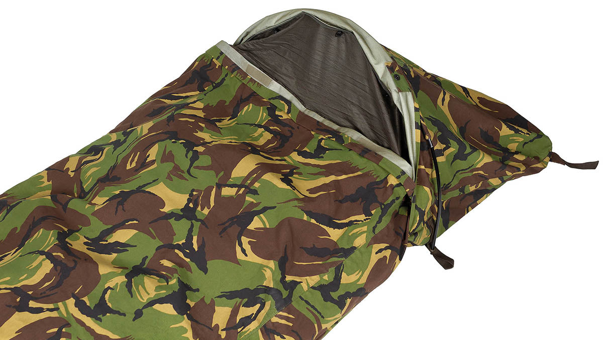 Holl. Biwaksack,"Hooped Bivy",tarn, gebr.